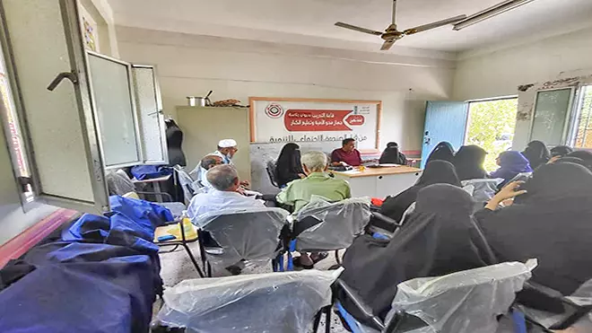 مكافآت نقدية واستعدادت للعام التعليمي والتدريبي الجديد بمحو الأمية بعدن